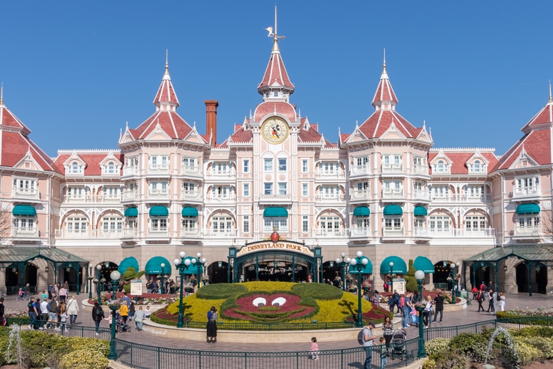 Disneyland Parijs - Disneyhotel - Ingang Disneypark