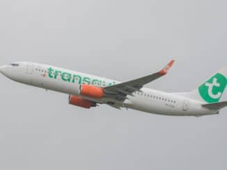 Transavia vliegtuig