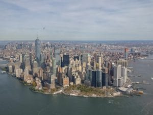 Manhattan New York Luchtfoto