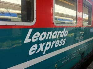 Leonardo express Fiumicino Rome