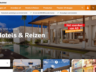 AD Webwinkel met reizen hotels of een stedentrip
