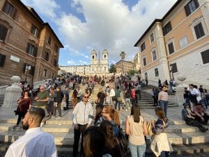 Spaanse Trappen in Rome