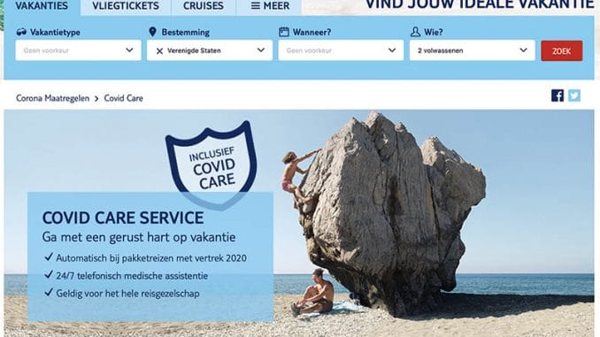 COVID Care Service van TUI