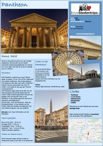 Reisinformatie Rome - Pantheon